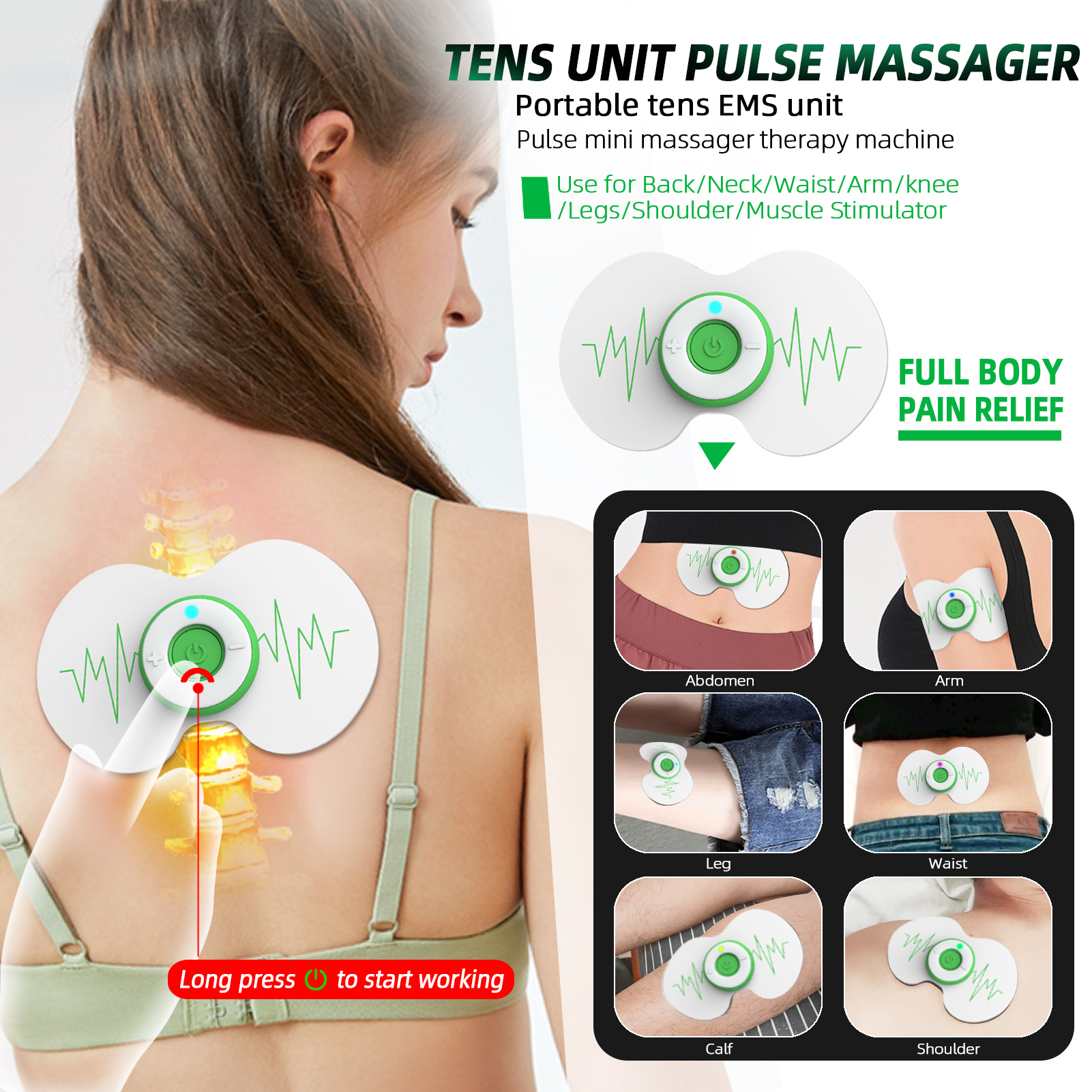 wireless tens unit muscle stimulator xyh 20(white) wireless tens unit muscle stimulator xyh 20(white)