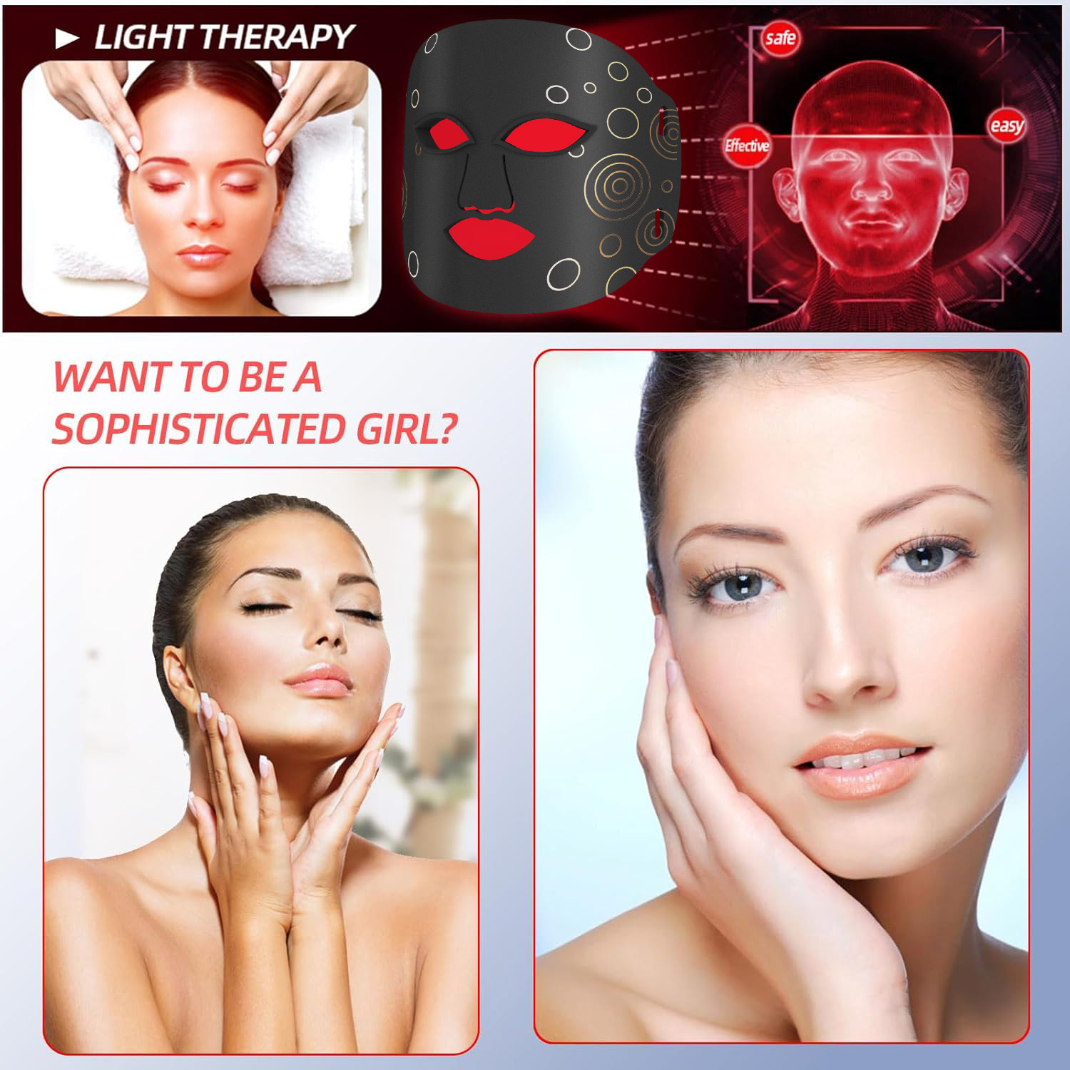 red light therapy facial mask ff01 red light therapy facial mask ff01