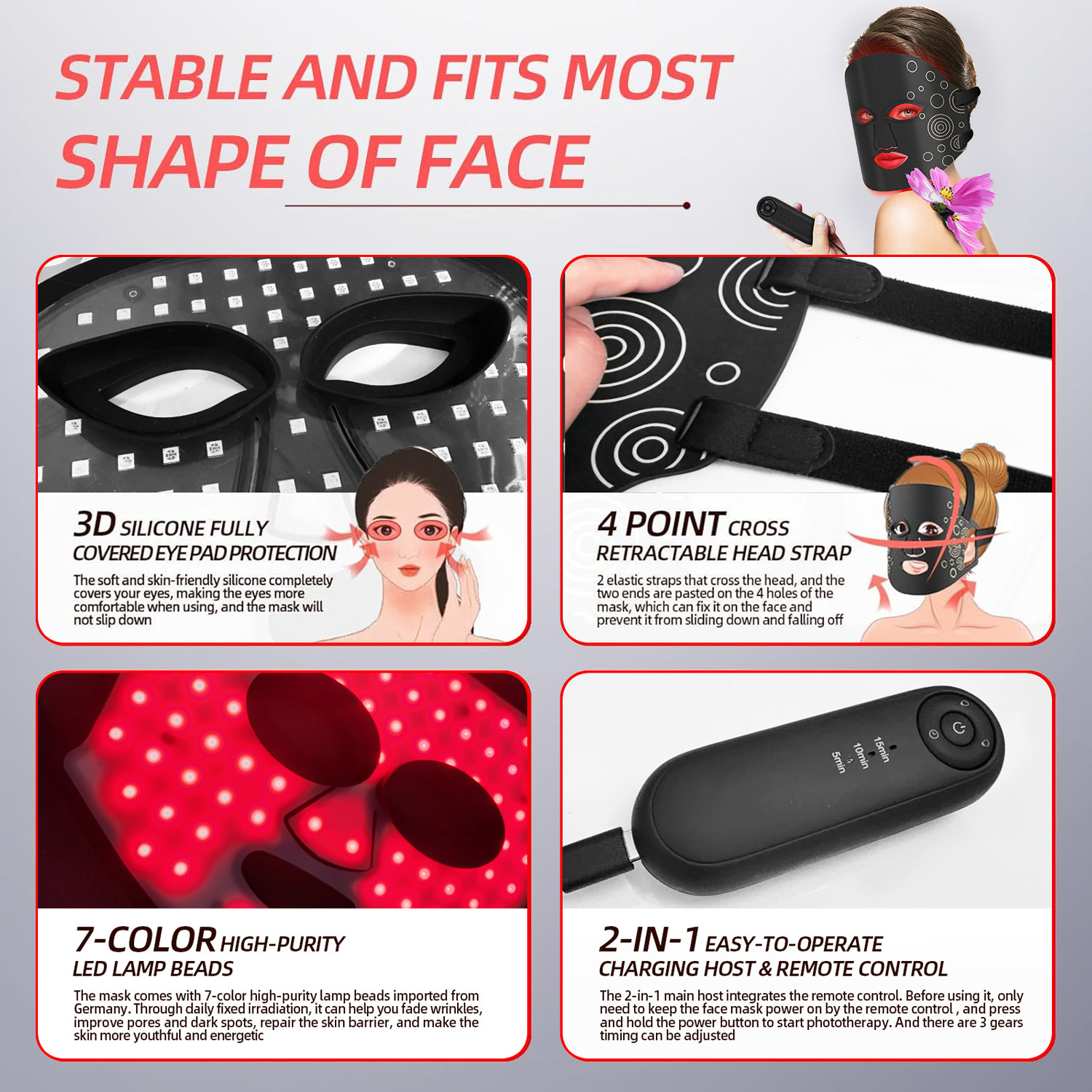 red light therapy facial mask ff01 red light therapy facial mask ff01