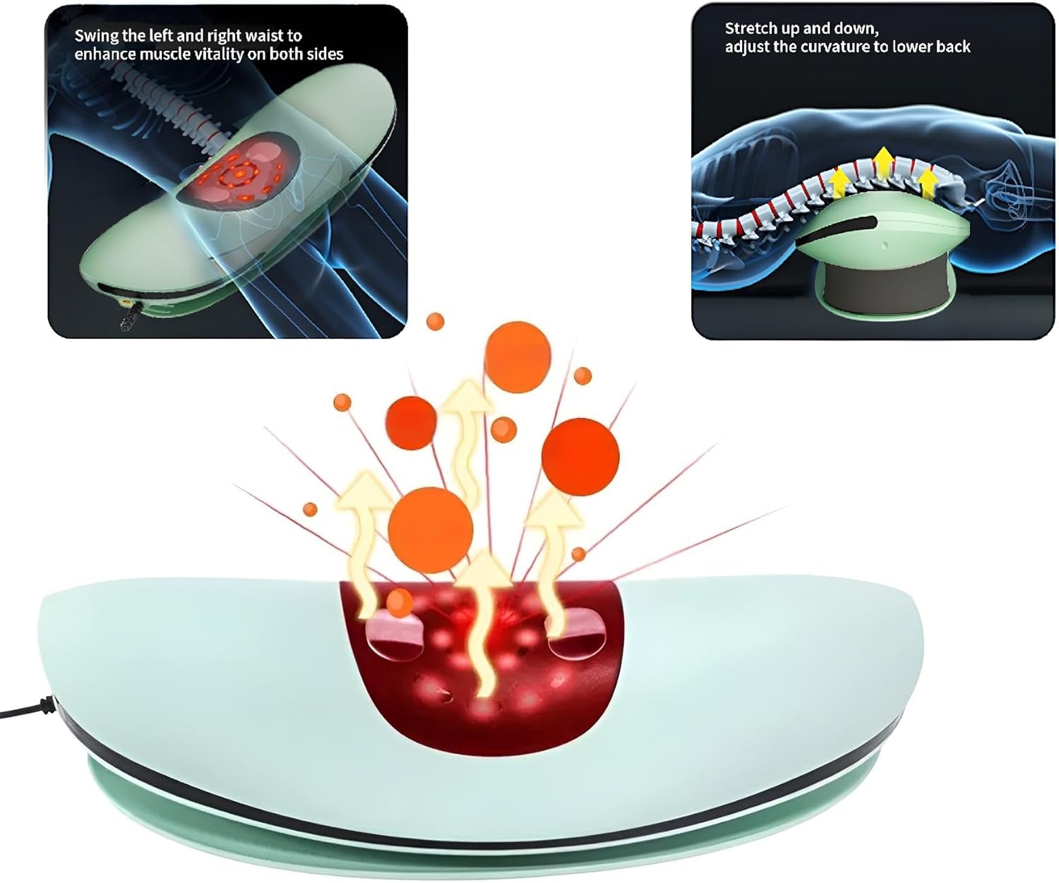 lumbar traction device massager c020 lumbar traction device massager c020