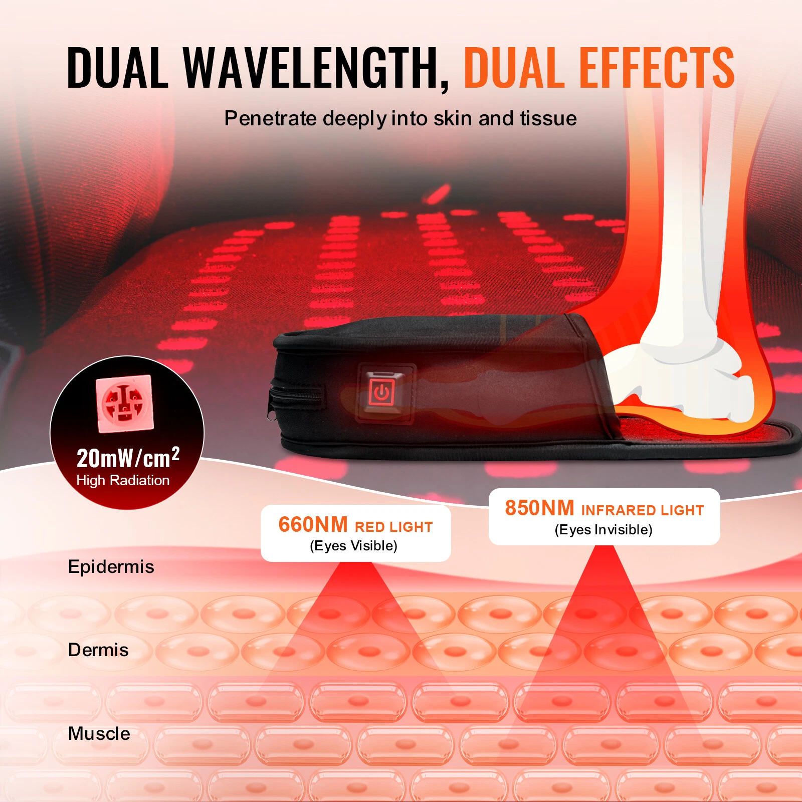 red light therapy for foot fm 701 red light therapy for foot fm 701