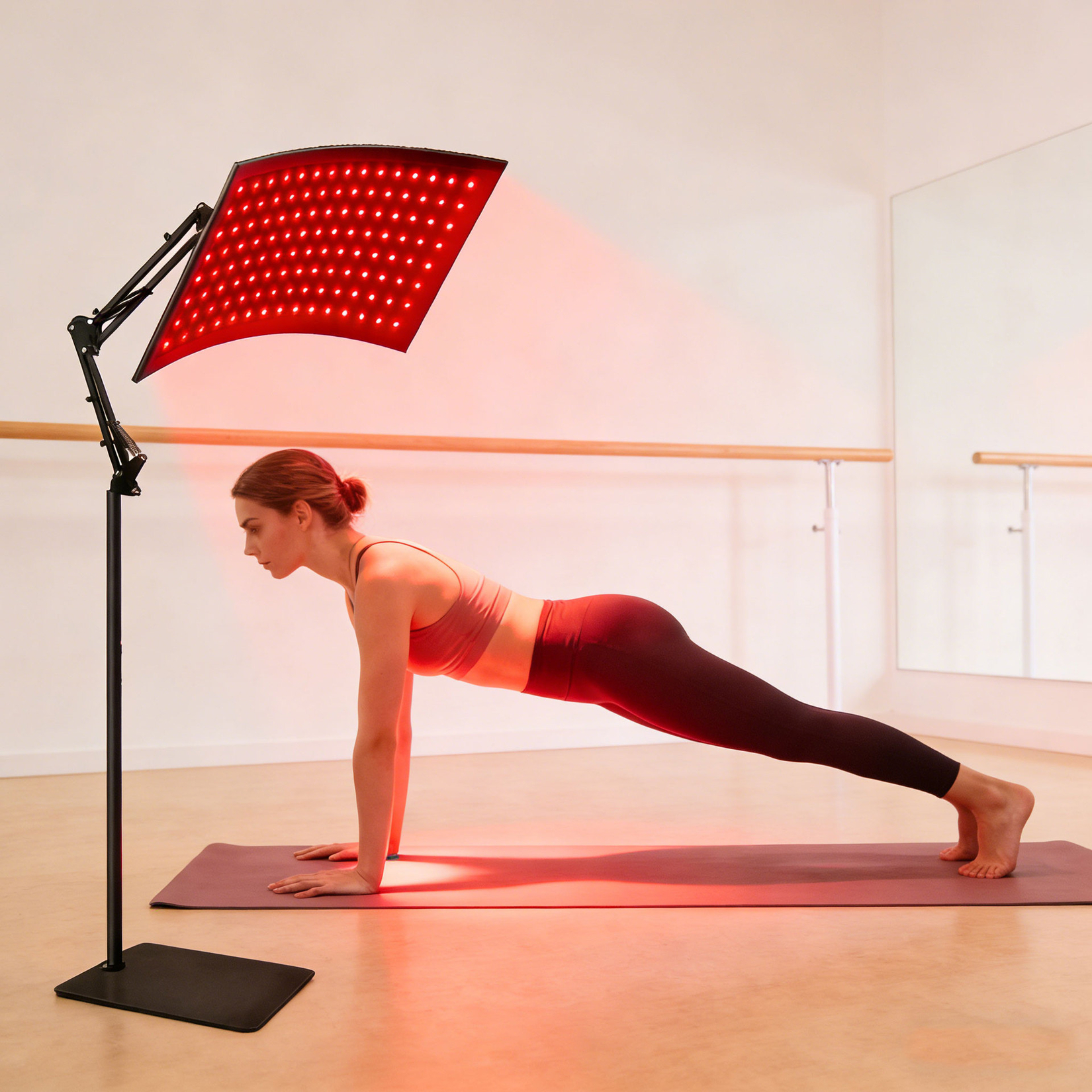 red light therapy panel (with stand) model cp 32w for targeted body pain and circulation support red light therapy panel (with stand) model cp 32w for targeted body pain and circulation support